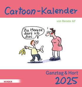 Cartoon-Kalender 2025. Ganztag & Hort  