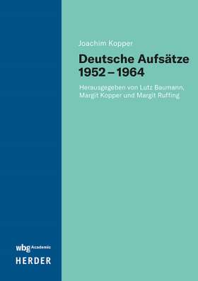 Titelseite Deutsche Aufsätze 1952–1964