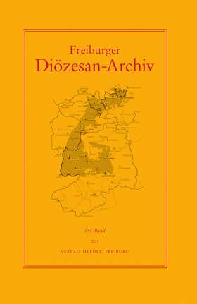 Freiburger Diözesan-Archiv, 144. Band 2024