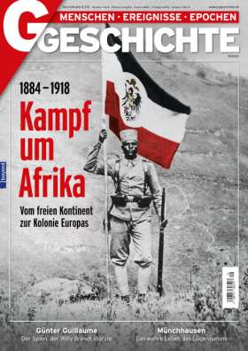 Titelseite G/Geschichte 9/2020. Kampf um Afrika - Vom freien Kontinent zur Kolonie Europas