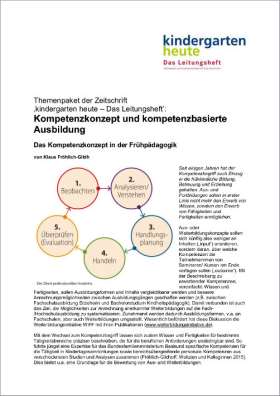 Kompetenzkonzept und kompetenzbasierte Ausbildung