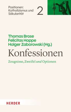 Titelseite Konfessionen. Zeugnis, Zweifel und Optionen
