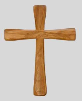 Kreuz aus Olivenholz