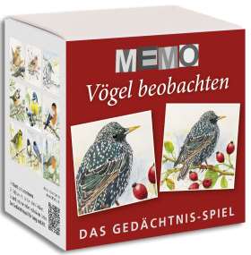 Memo-Spiel - Vögel beobachten. MEMO-Spiel mit Bildern von Helga Preiß