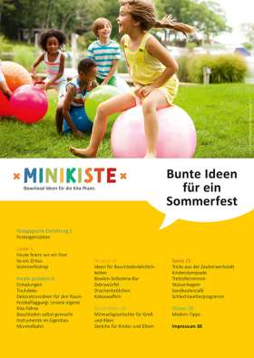 Minikiste: Bunte Ideen für ein Sommerfest