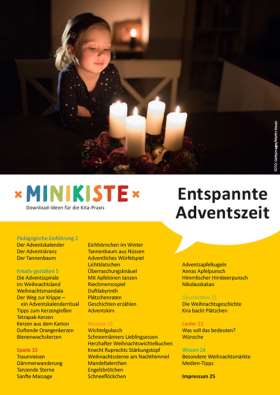 Minikiste: Entspannte Adventszeit