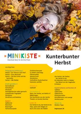 Minikiste: Kunterbunter Herbst