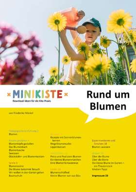 Minikiste: Rund um Blumen
