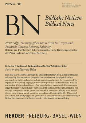 Pain in the Hebrew Bible. Pain in the Hebrew Bible