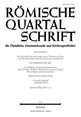 Römische Quartalschrift 1-2/2024