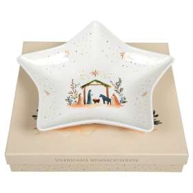 Sternschale »Krippe«. Porzellan in Geschenkbox