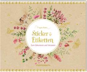 Sticker- und Etikettenbuch. Zum Dekorieren und Verzieren
