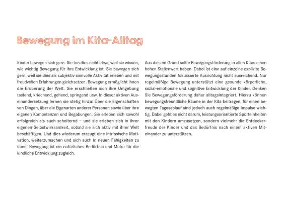 52 Blitzideen: Bewegung. Entdeckungskiste – Praxisimpulse für Kitas und Schulkindbetreuung