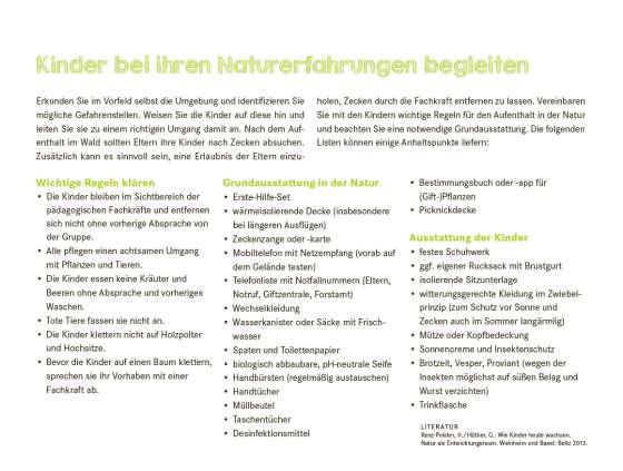 52 Blitzideen: Natur. Entdeckungskiste – Praxisimpulse für Kitas und Schulkindbetreuung