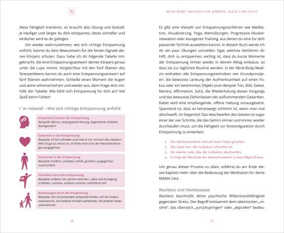 Einfach gesund Mama sein . Mind-Body-Medizin für deine natürliche Balance / Plus MAMA Care to go App & Toolbox für die ersten 1 000 Tage mit Kind