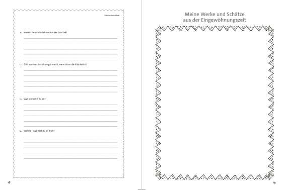 Eingewöhnung leicht gemacht: Mein Eingewöhnungsheft.  [10 Hefte]  für Kita, Krippe und Kindertagespflege