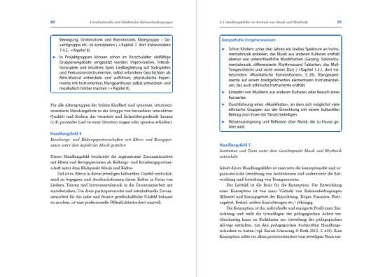 Handbuch Rhythmik und Musik. Theorie und Praxis für die Arbeit in der Kita