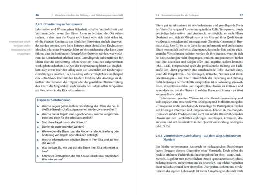 Handbuch Zusammenarbeit mit Eltern. Bildungs- und Erziehungspartnerschaft in der Kita