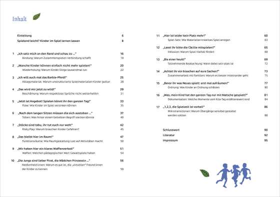 Inspirieren statt beschäftigen. Freispiel wertschätzend begleiten in Kita, Krippe und Kindertagespflege