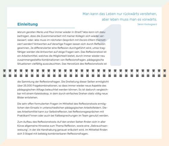 kindergarten heute Reflexionstool  . für pädagogische Fachkräfte