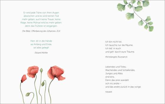 Mein Herz, sei nicht beklommen. Gute Gedanken an schweren Tagen