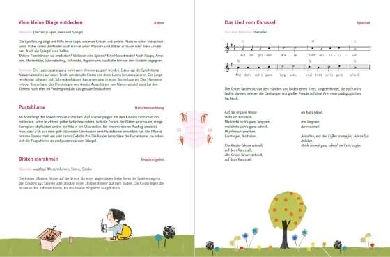 Mit Krippenkindern durch die Jahreszeiten. Lieder, Spiele, Fingerspiele, Geschichten, kreative Ideen, Rätsel u.v.a.m.