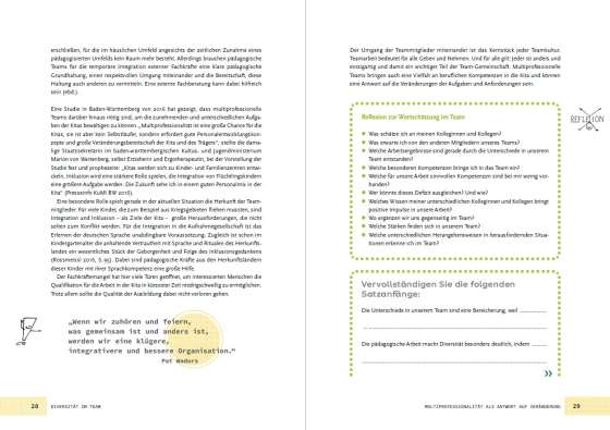 Motivierende Teamarbeit. Erfolgreich zusammenarbeiten in der Kita