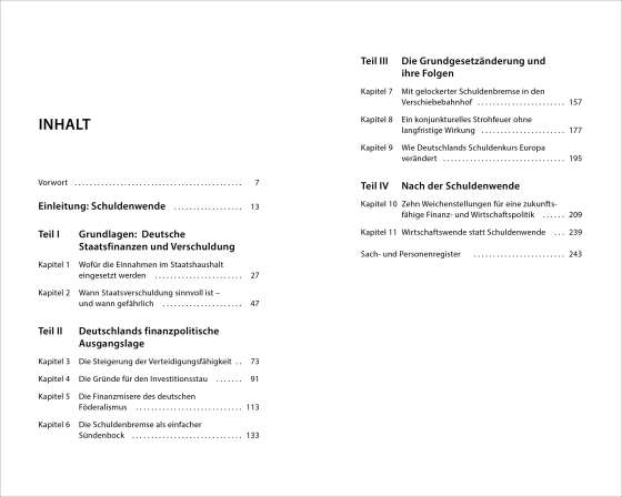 Schuldenwende. Der gefährliche Irrweg der Finanzpolitik